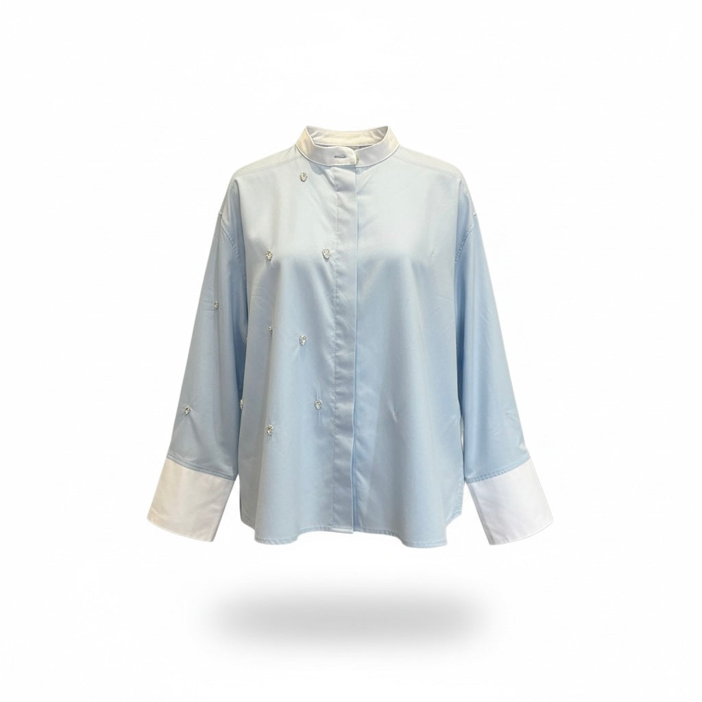 Chemise bleue